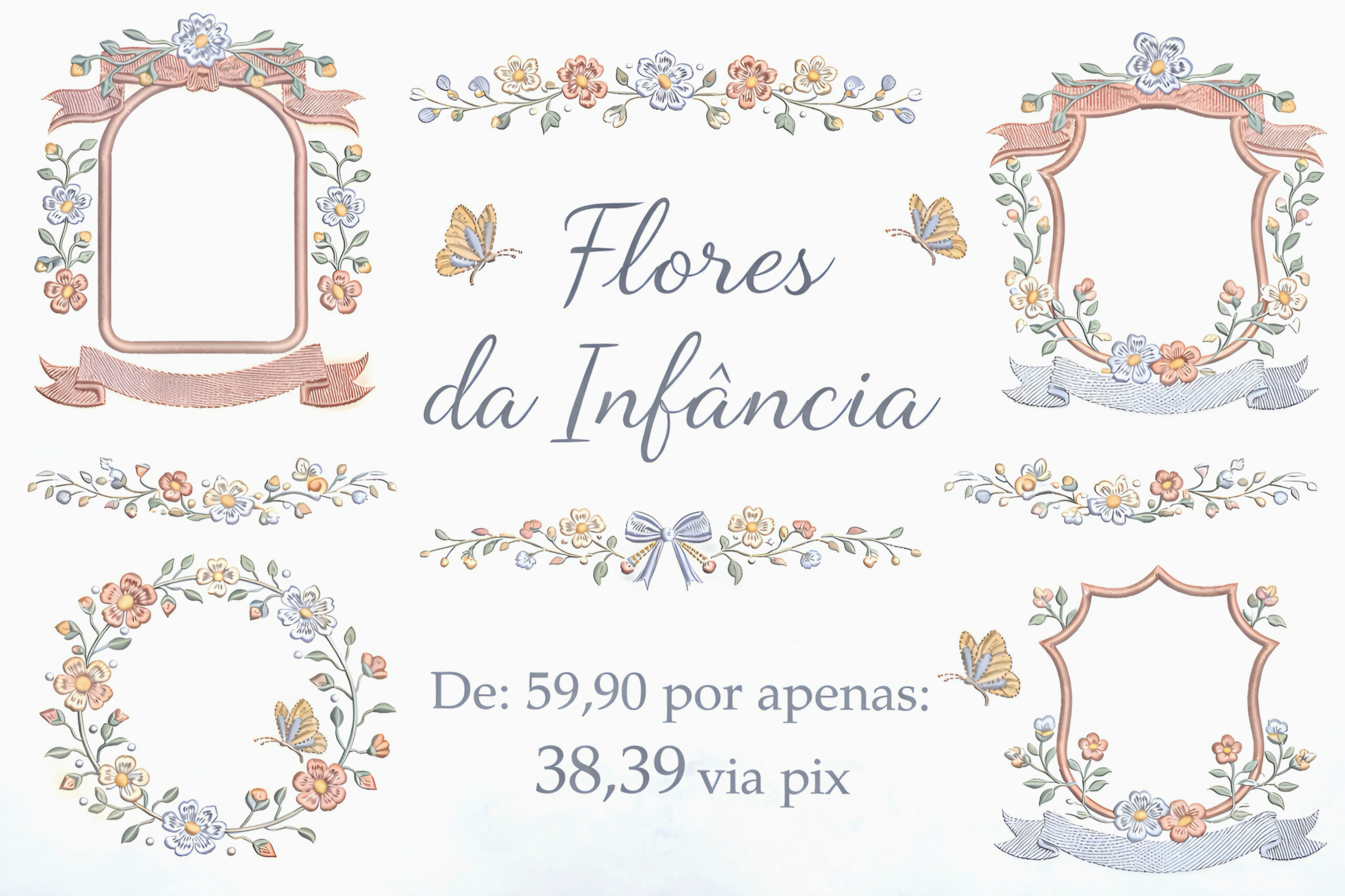 Coleção Flores da Infância